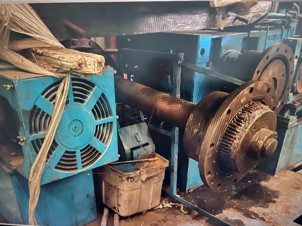22" x 22" x 66" Nippon, 2 Roll Mill, Variable Speed/Friction, Rubber or Silicone — photo 1 of 8